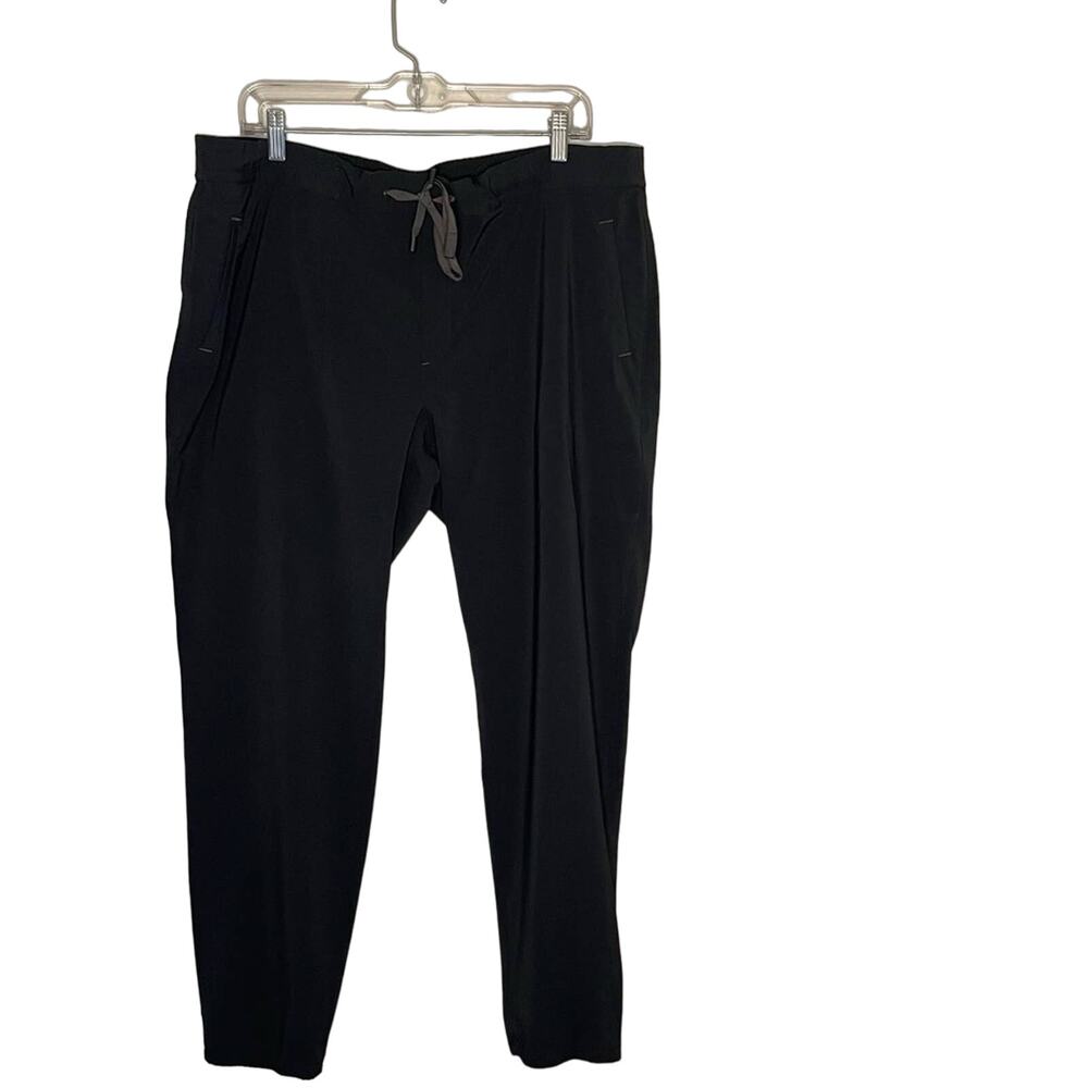 Eddie Bauer Black Pull-On Waist Tie Jogger Pants Women’s Size XL